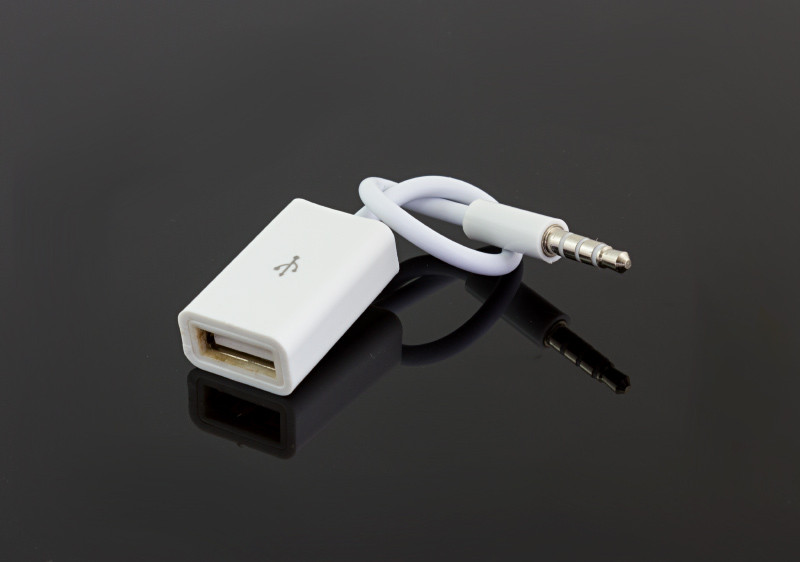 Адаптер переходник SiPL USB Type A в Jack 3,5 мм наушники - фото 1 - id-p143311682