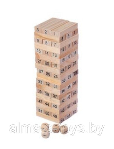 Падающая башня деревянная - фото 1 - id-p143311696