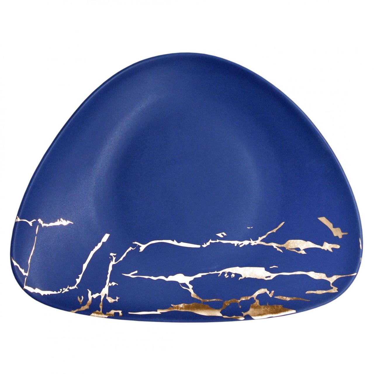 Тарелка Blue Gold 35*28 см, P.L. Proff Cuisine