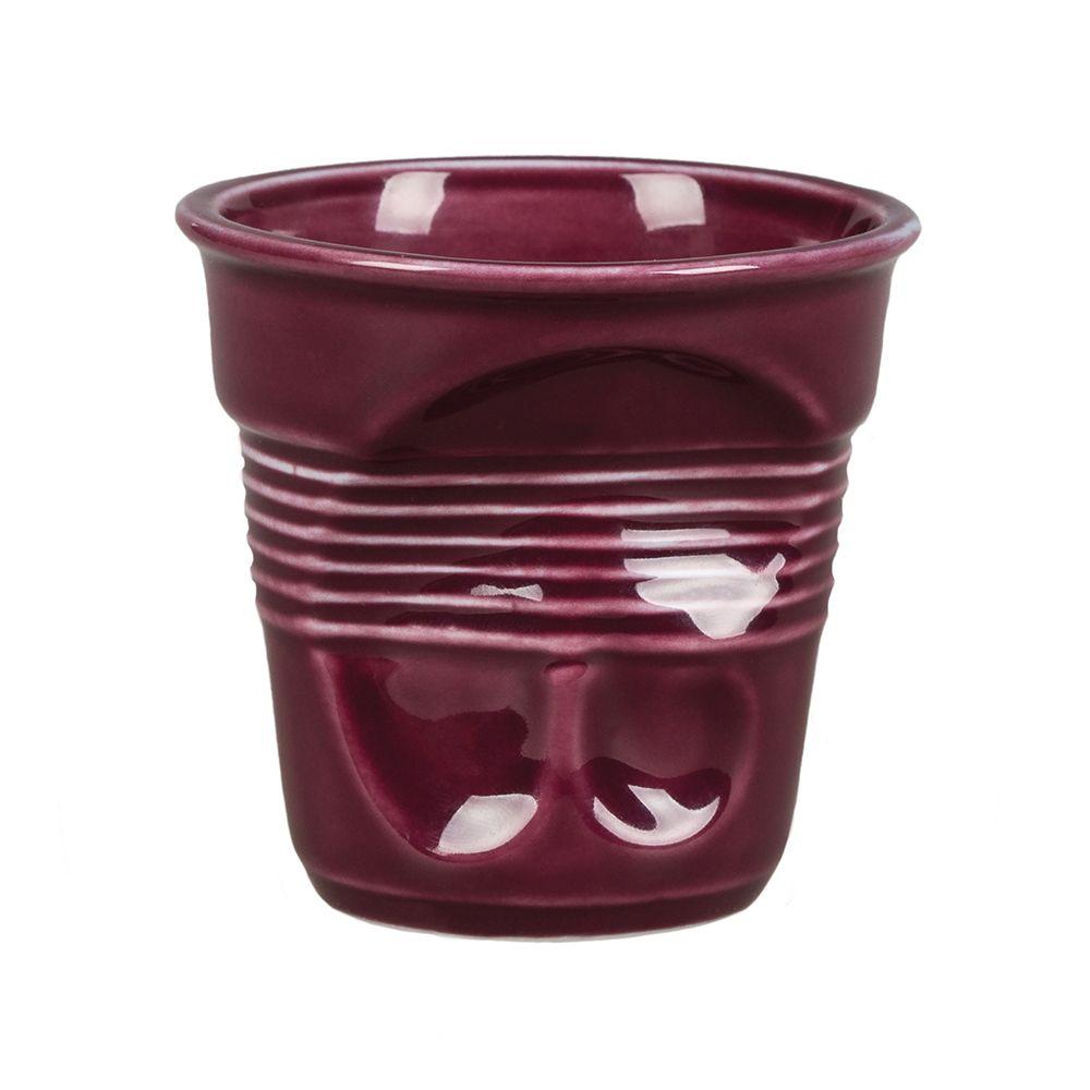 Чашка для капучино Barista (Бариста) "мятая" 225 мл фиолетовая, h 8,5 см, P.L. Proff Cuisine - фото 1 - id-p143292938