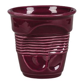 Чашка для латте Barista (Бариста) "мятая" 400 мл фиолетовая, h 10,3 см, P.L. Proff Cuisine