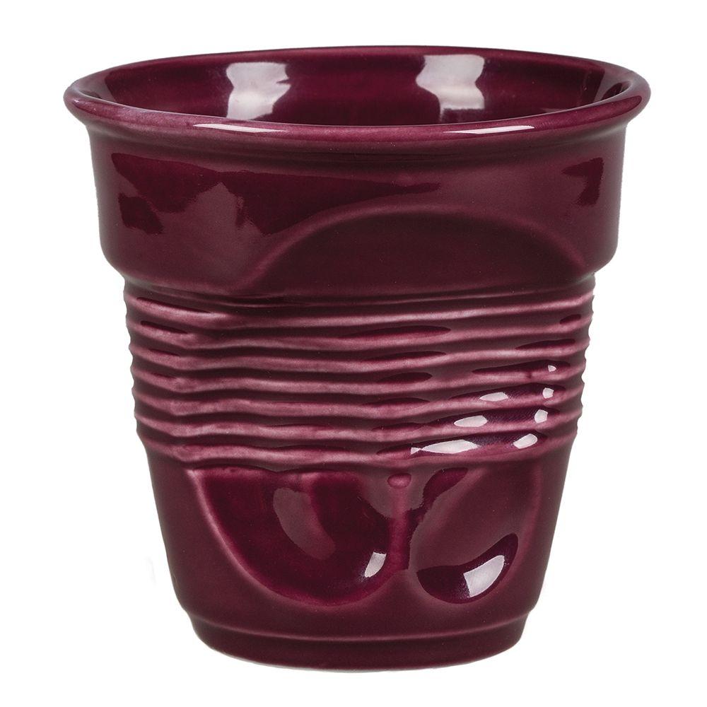 Чашка для латте Barista (Бариста) "мятая" 400 мл фиолетовая, h 10,3 см, P.L. Proff Cuisine - фото 1 - id-p143292941