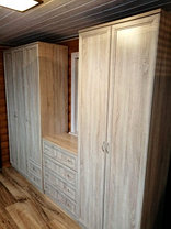 Шкаф для белья со штангой, полками и ящиками арт. 113 Арктика  система Гарун (6 вариантов цвета), фото 3