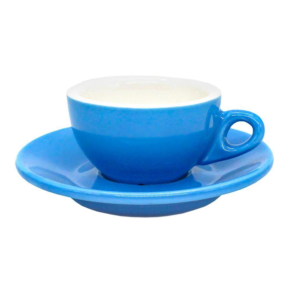 Кофейная пара Barista (Бариста) 70 мл, синий цвет, P.L. Proff Cuisine (кор= 72 шт) - фото 1 - id-p143293211