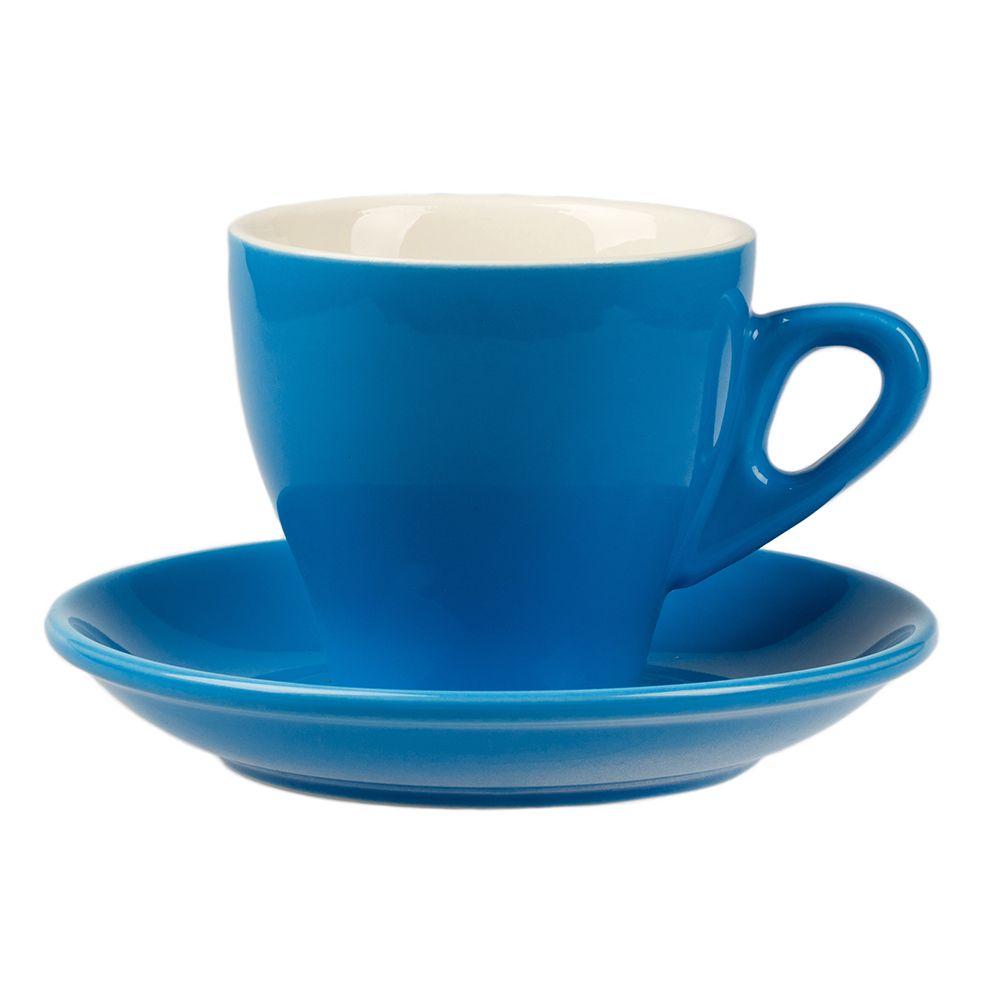 Кофейная пара Barista (Бариста) 280 мл, синий цвет, P.L. Proff Cuisine (кор= 36 шт) - фото 1 - id-p143293215