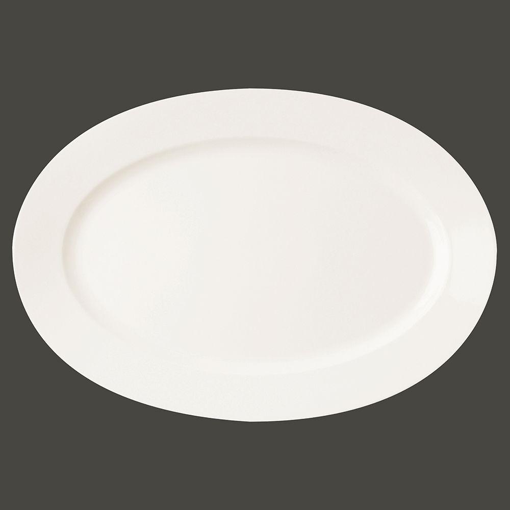 Тарелка овальная плоская RAK Porcelain Banquet 38*26 см - фото 1 - id-p143293284