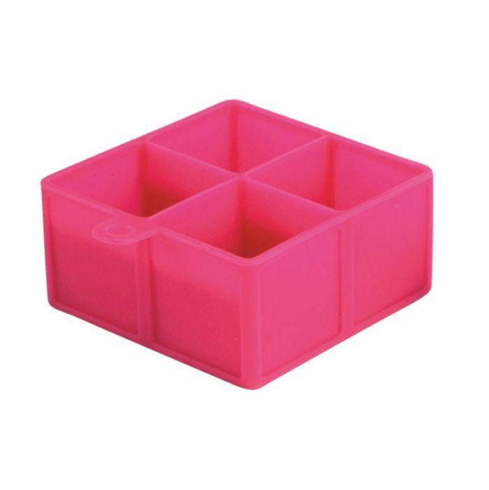 Форма для льда силиконовая "Куб", 45*45 мм, 4 ячейки, P.L. - BarWare - фото 1 - id-p143295276