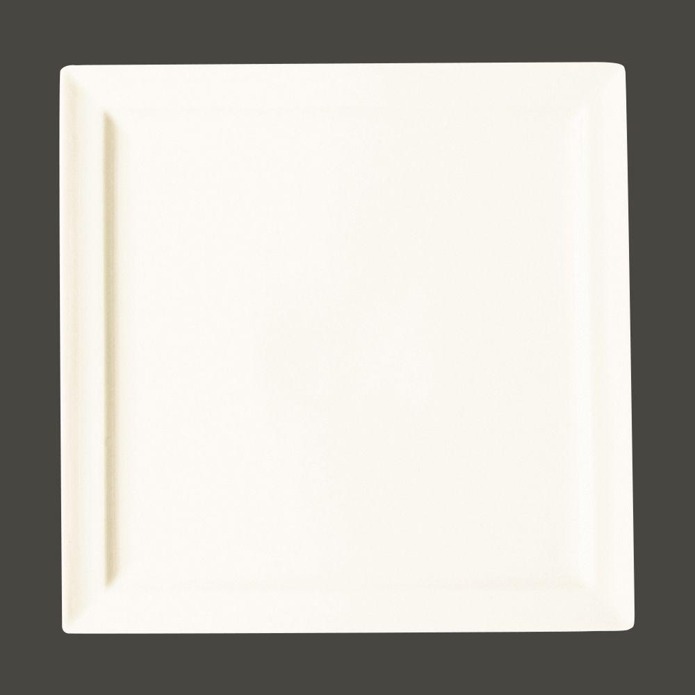 Тарелка квадратная плоская RAK Porcelain Classic Gourmet 27 см - фото 1 - id-p143293407