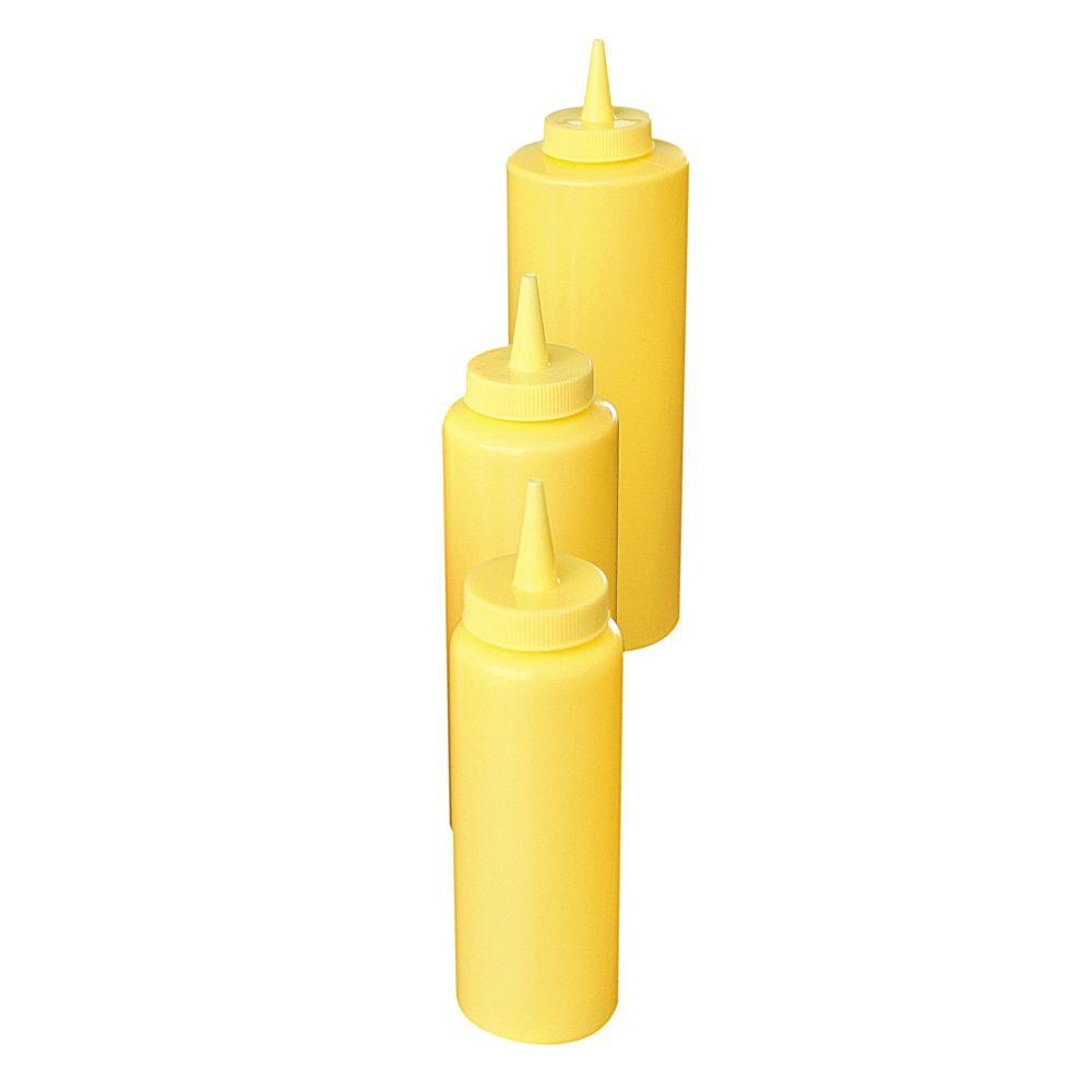 Емкость (диспенсер) для соусов, 675 мл, желтый цвет, P.L. Proff Cuisine - фото 1 - id-p143295428
