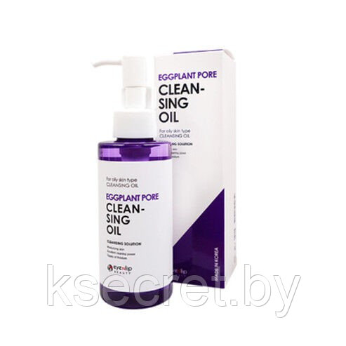 ENL OIL Гидрофильное масло Eggplant pore cleansing oil 150мл - фото 1 - id-p143330356