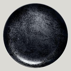 Тарелка круглая плоская RAK Porcelain Karbon 29 см
