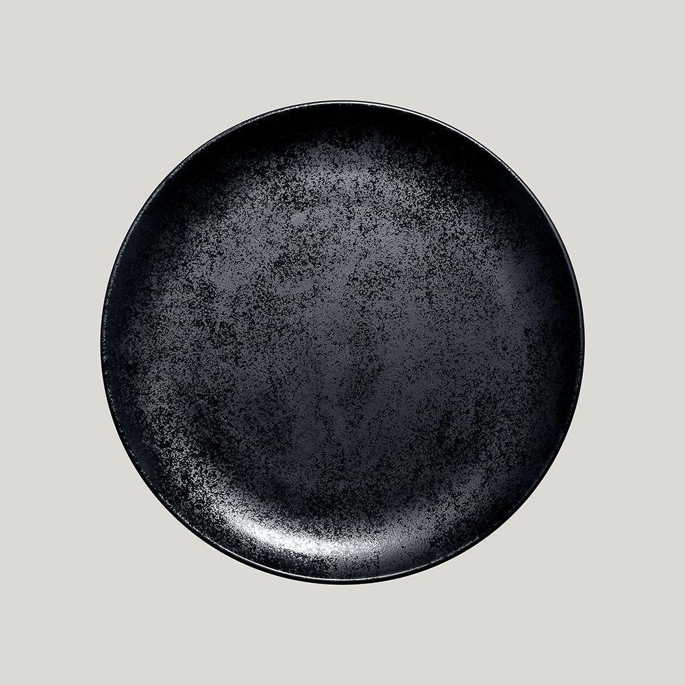 Тарелка круглая плоская RAK Porcelain Karbon 21 см