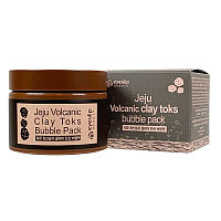 ENL VOLCANIC Маска очищающая с вулканической глиной JEJU VOLCANIC CLAY TOKS BUBBLE PACK 100мл