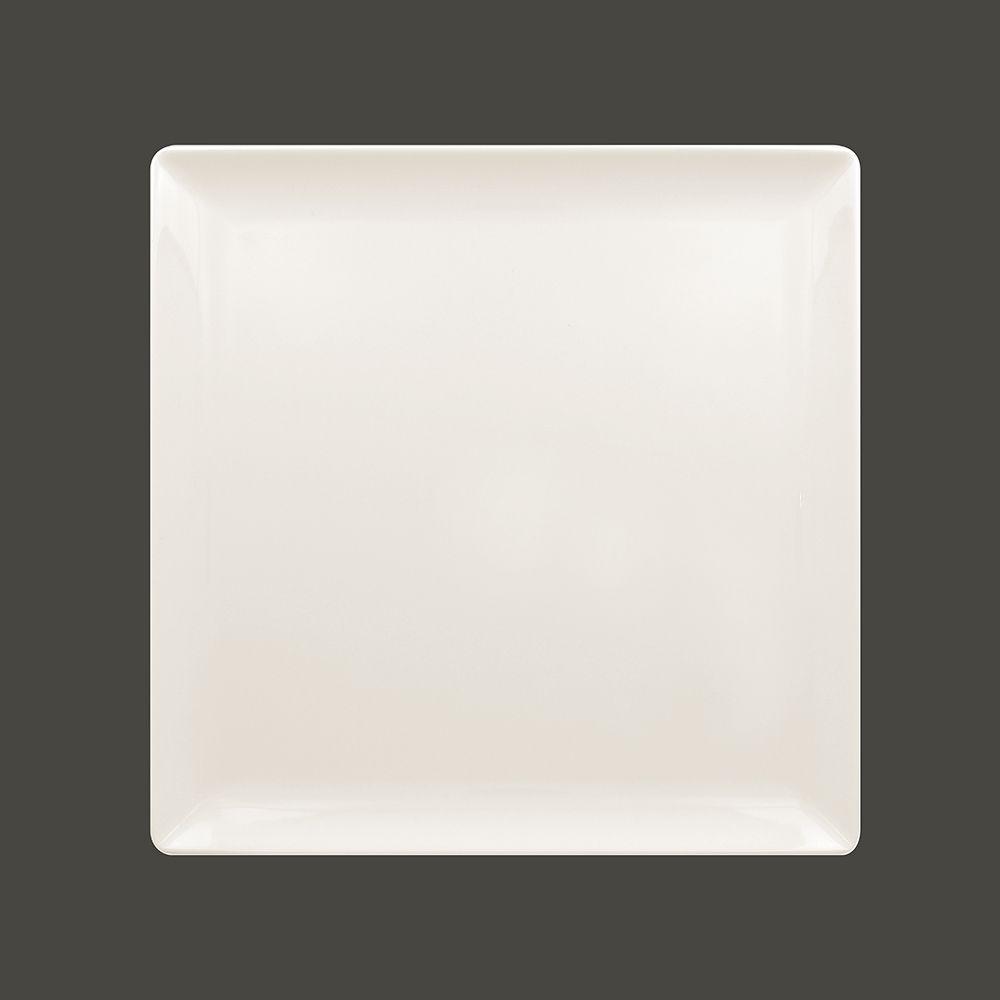 Тарелка RAK Porcelain Nano квадратная плоская 27*27 см - фото 1 - id-p143293817