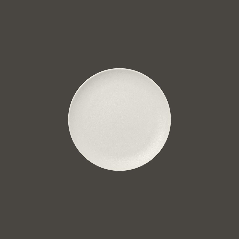 Тарелка RAK Porcelain NeoFusion Sand круглая плоская 15 см, белый цвет - фото 1 - id-p143293830