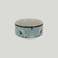 Салатник RAK Porcelain Peppery круглый штабелируемый 300 мл, d 10 см, голубой цвет