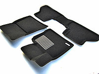 Коврики 3D-Euromat BMW X5 (E70) / X6 (E71) (2008-2014) (EMC3D) NP, модель Biznes Plus (цвет Черный).