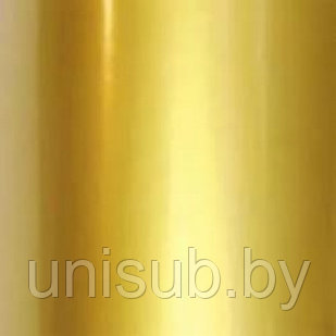 Алюминиевый лист цвет золото глянец 30,5х61см 0,5 мм.