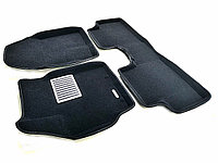 Коврики 3D-Euromat TOYOTA Corolla (2007-2012) /Auris (2007-2012) (EM3D) C2, модель LUX (цвет Черный).