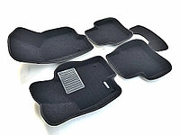 Коврики 3D-Euromat VOLKSWAGEN Passat B6/B7/CC (EMC3D) NP, модель Biznes Plus (цвет Черный). EMC3D-005412