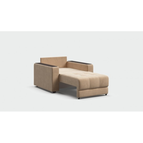 Кресло-кровать BOSS 2.0 велюр Monolit санд - фото 2 - id-p143345981