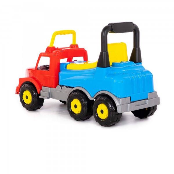 Детская игрушка Каталка-автомобиль "Буран" №2 (красно-голубая) арт. 43801 Полесье - фото 3 - id-p143349541