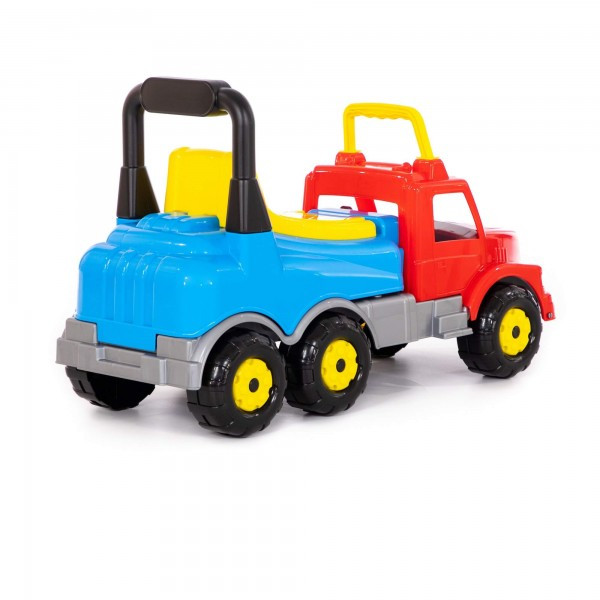 Детская игрушка Каталка-автомобиль "Буран" №2 (красно-голубая) арт. 43801 Полесье - фото 4 - id-p143349541