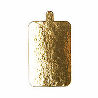 Подложка с держателем (Россия, золото/золото, толщина 0.8 мм, 100х65 мм)