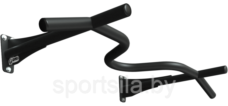 Турник настенный для дома 4 хвата Gorilla gym черный арт. ГРТ002Ч