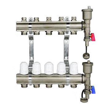 Распределительная гребёнка для радиаторов на 3 выхода ASB 52343-3
