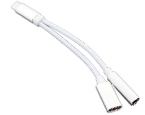 Провод-адаптер переходник SiPL USB Type C / USB Type C и Jack 3,5 мм (зарядка+наушники), фото 2