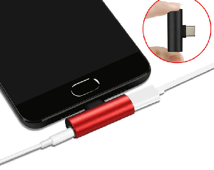 Адаптер - переходник USB Type C / USB Type C и Jack 3,5 мм (зарядка+наушники), фото 2