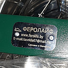 Медогонка 3-х рамочная оборотная Стрекоза с электроприводом, нерж. кран, фото 5