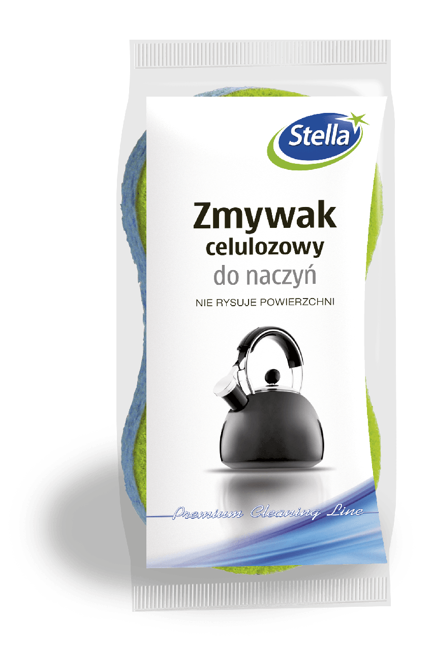 Мочалка из целлюлозы для посуды "Stella" (1 шт.) (1322)