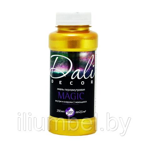 Эмаль акриловая перламутровая DALI Magic 0,25л Золото, фото 2