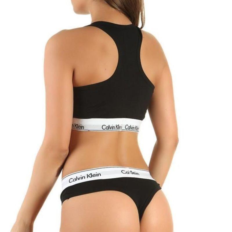 Комплект женского спортивного белья 3 в 1 Calvin Klein черный