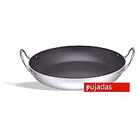 Сковорода для паэльи с двумя ручками d 24 см, h 4,5 см, алюминий с антипригарным покрытием, Pujadas