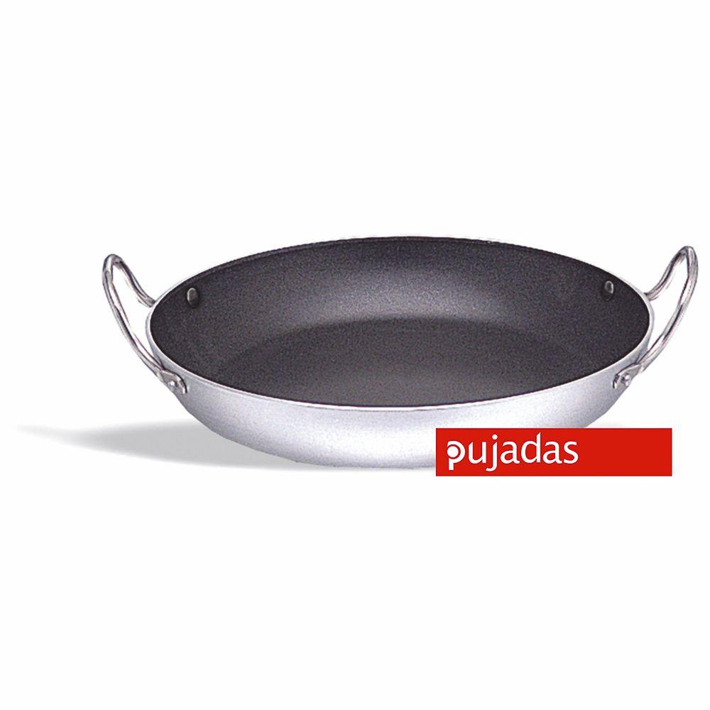 Сковорода для паэльи с двумя ручками d 24 см, h 4,5 см, алюминий с антипригарным покрытием, Pujadas - фото 1 - id-p143411836