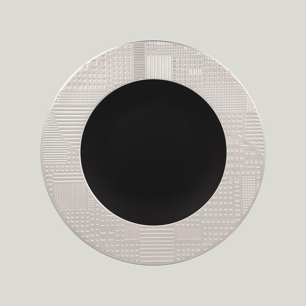 Тарелка RAK Porcelain Antic Silver плоская 32 см