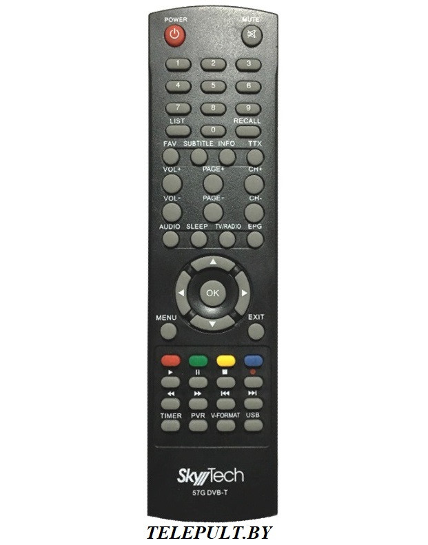Пульт Skytech 57G DVB-T - фото 1 - id-p5300570