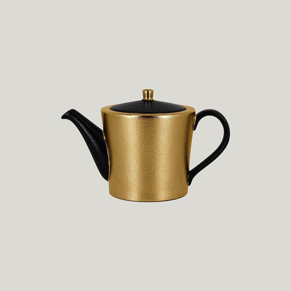 Чайник с крышкой RAK Porcelain MetalFusion Gold 400 мл