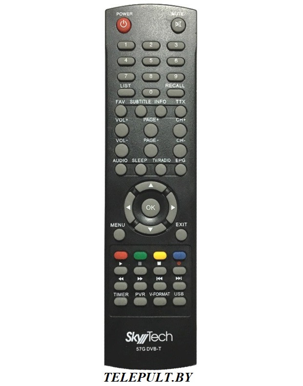 Пульт Skytech 57G DVB-T