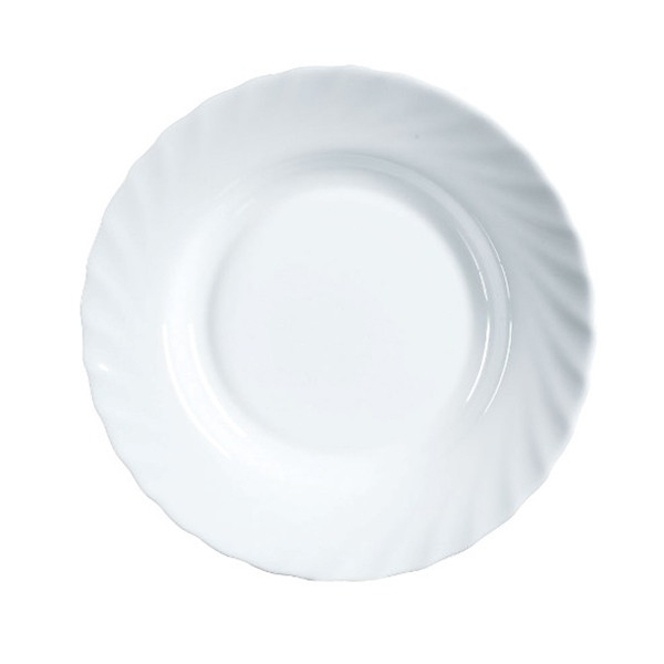 Тарелка глубокая Luminarc Trianon 300 мл, d 22,5 см, h 3 см, стеклокерамика, белый цвет, ARC, - фото 1 - id-p143419260