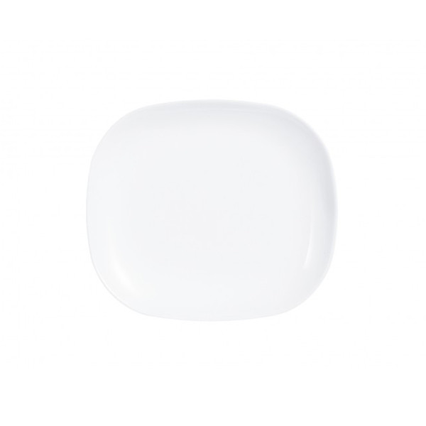 Блюдо для закусок Luminarc 21,5*19 см, стеклокерамика, белый цвет, ARC, Франция (/6/) - фото 1 - id-p143419262