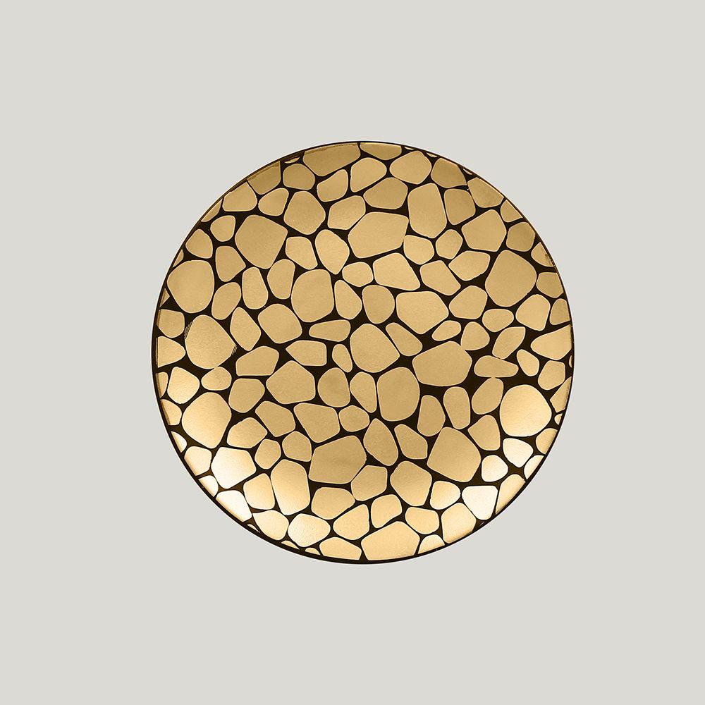 Тарелка RAK Porcelain Pebbles Coupe мелкая 18 см