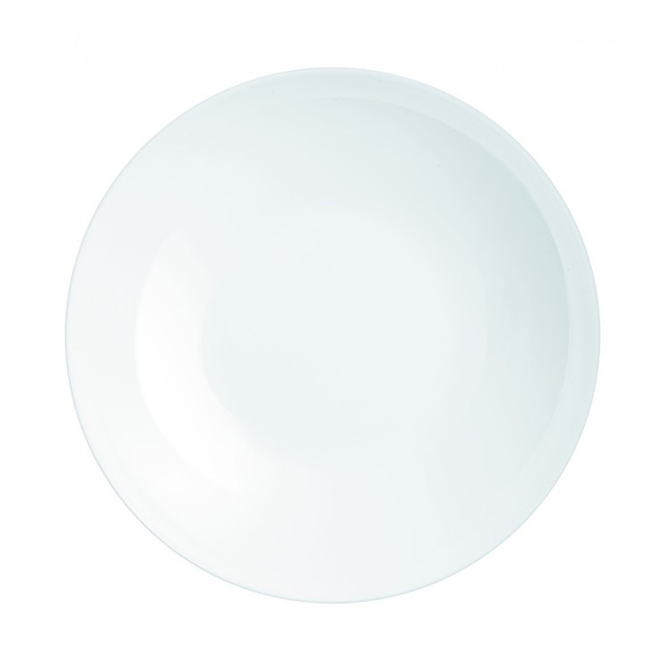Тарелка глубокая Luminarc 26 см, 1,2 л, стеклокерамика, белый цвет, ARC, Франция (/6/) - фото 1 - id-p143419283