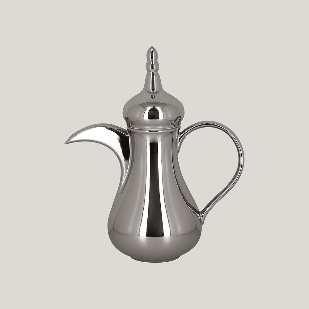 Кофейник Dallah RAK Porcelain MetalFusion Silver - фото 1 - id-p143417838