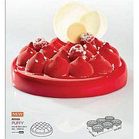 Форма кондитерская Pavoni PUFFY, силикон, d 18 см, h 5,5 см, Италия