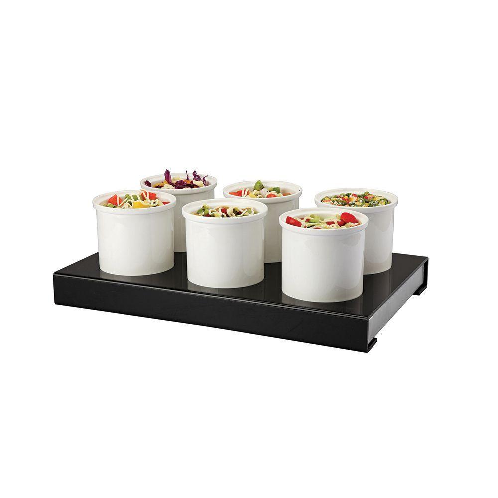 Подставка для салат-баров 54,5*34*6 см с хладагентом + 6 салатников по 1,2 л, P.L. Proff Cuisine - фото 1 - id-p143411080