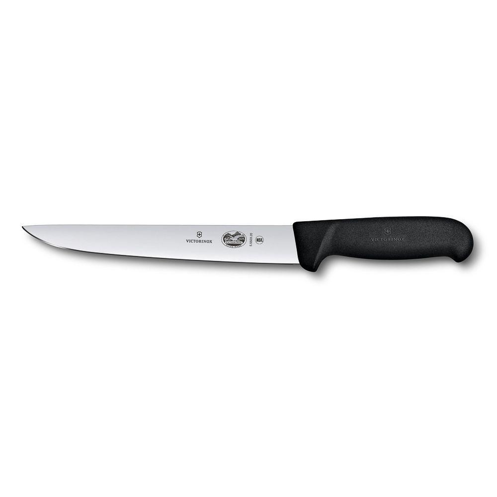 Нож для мяса Victorinox Fibrox 20 см, ручка фиброкс - фото 1 - id-p143412283